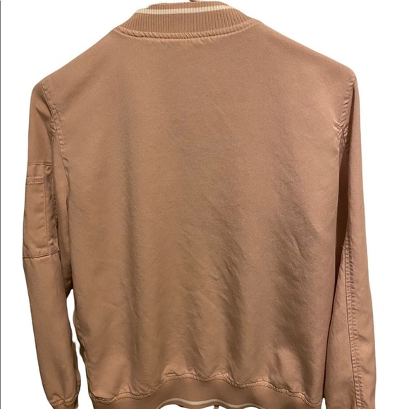 𝅺harlow and Graham small, Pink. light and thin spring bomber jacket - Picture 2 of 8